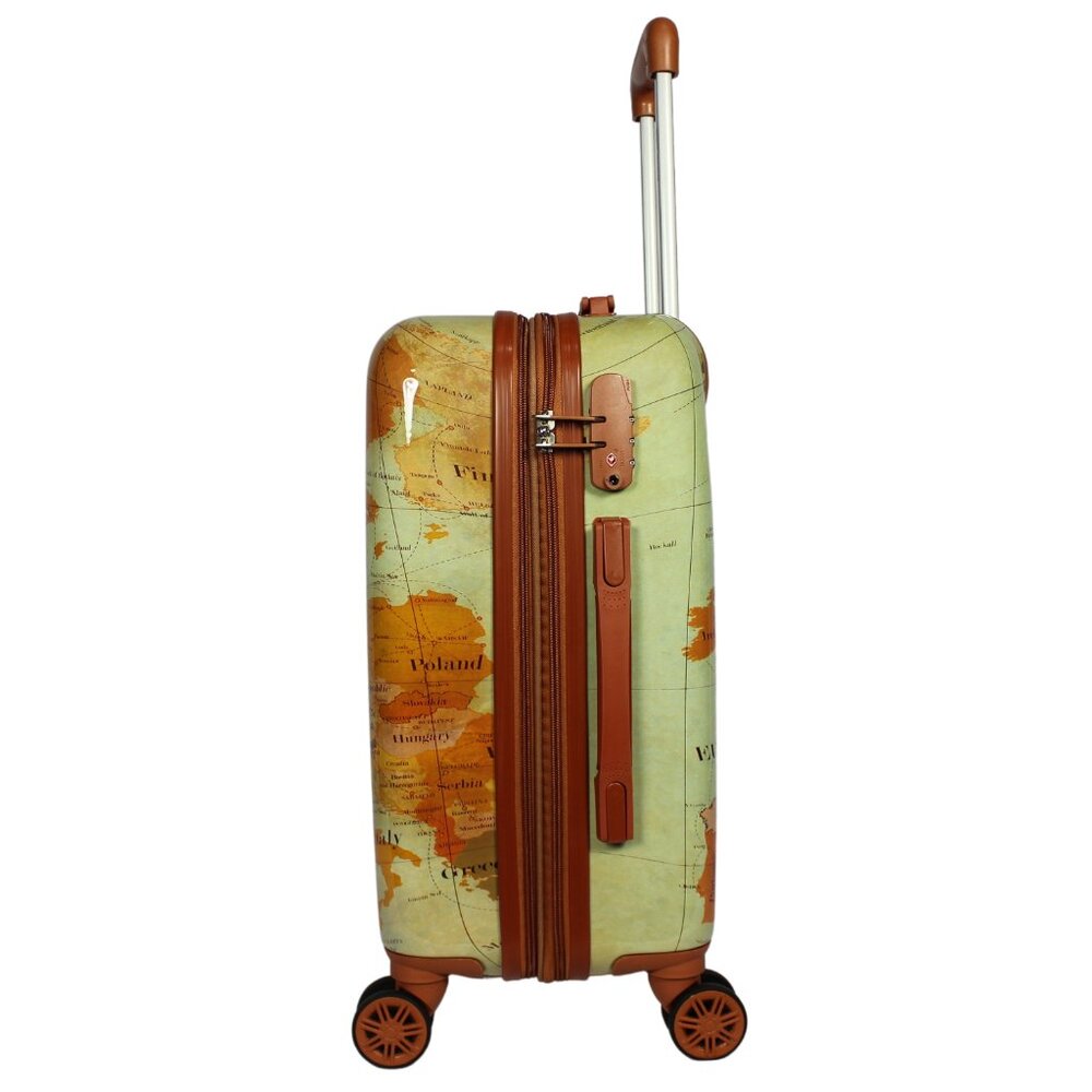 NEW - World Traveler Europe 2-Piece Hardside Polycarbonate Carry-On Luggage Set - Picture 7 of 13